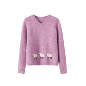 Lamb Pattern Sweater