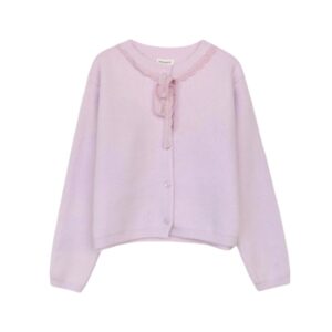 Cropped Lace Sweater